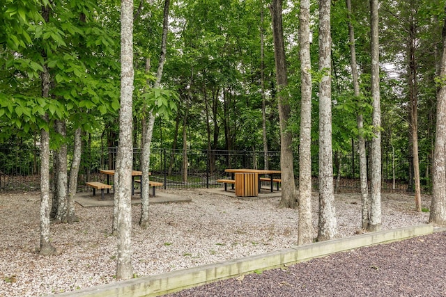 1505 Sylvan Park Ct, Mount Juliet, TN 37122 - view of community with fence and view of wooded area