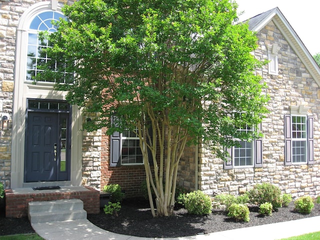 1505 Sylvan Park Ct, Mount Juliet, TN 37122 - property entrance with stone siding