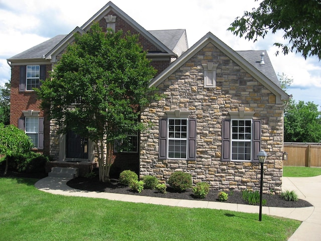 1505 Sylvan Park Ct, Mount Juliet, TN 37122 - view of front of property with stone siding