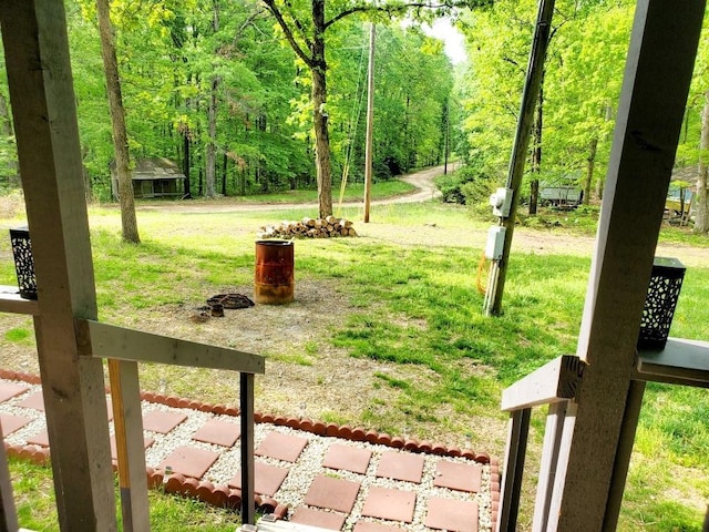 4179 Beaver Bend Dr, Nunnelly, TN 37137 - view of yard