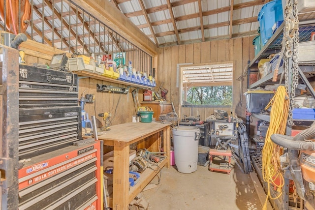 view of storage
