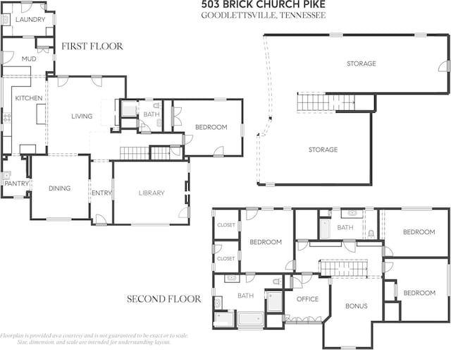 503 Brick Church Pike, Goodlettsville, TN 37072 - floor plan