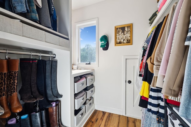 503 Brick Church Pike, Goodlettsville, TN 37072 - walk in closet featuring wood finished floors
