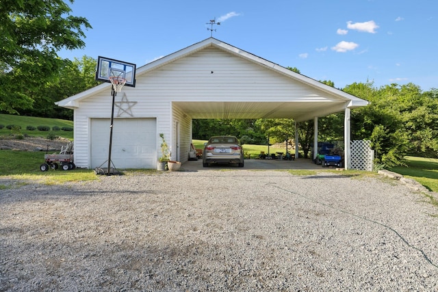 503 Brick Church Pike, Goodlettsville, TN 37072 - exterior space featuring a garage