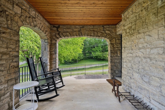 503 Brick Church Pike, Goodlettsville, TN 37072 - view of patio with covered porch