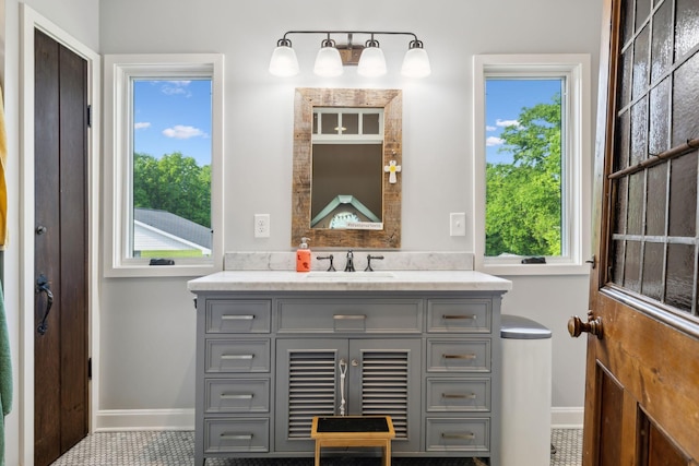 503 Brick Church Pike, Goodlettsville, TN 37072 - bathroom featuring baseboards and vanity