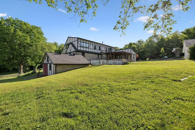 503 Brick Church Pike, Goodlettsville, TN 37072 - view of yard featuring a wooden deck