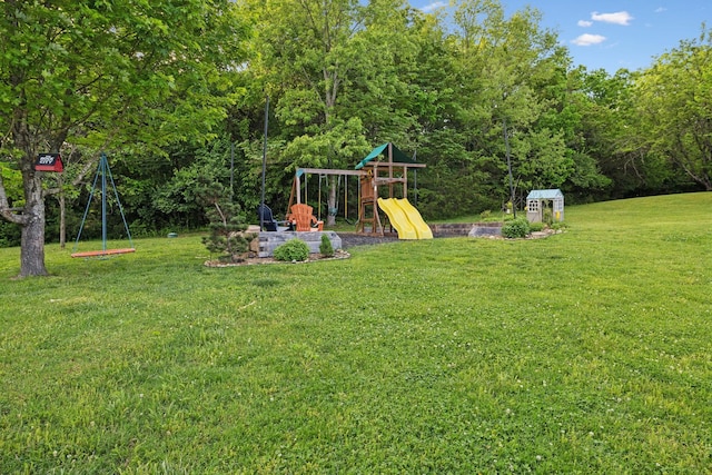 503 Brick Church Pike, Goodlettsville, TN 37072 - view of yard with a playground