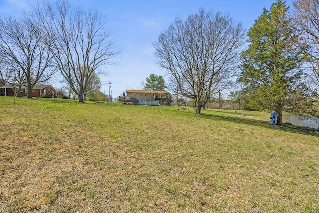 view of yard