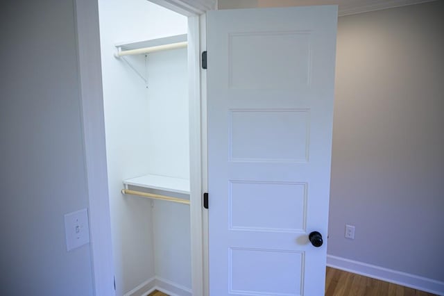 view of closet