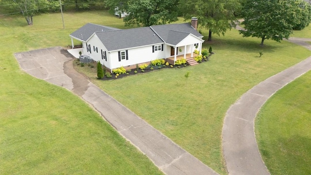 drone / aerial view