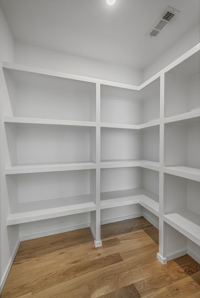 pantry featuring visible vents
