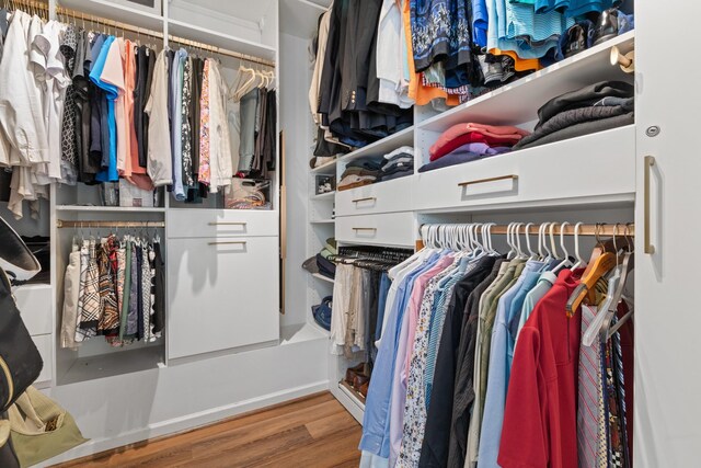 9404 Dove Field Ct, Brentwood, TN 37027 - walk in closet with wood finished floors