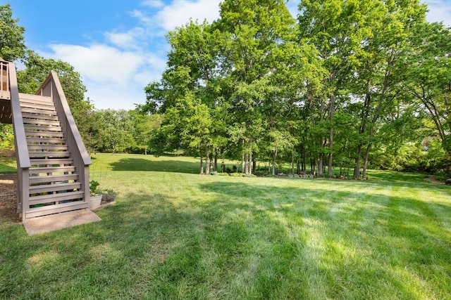 9404 Dove Field Ct, Brentwood, TN 37027 - view of yard with stairs