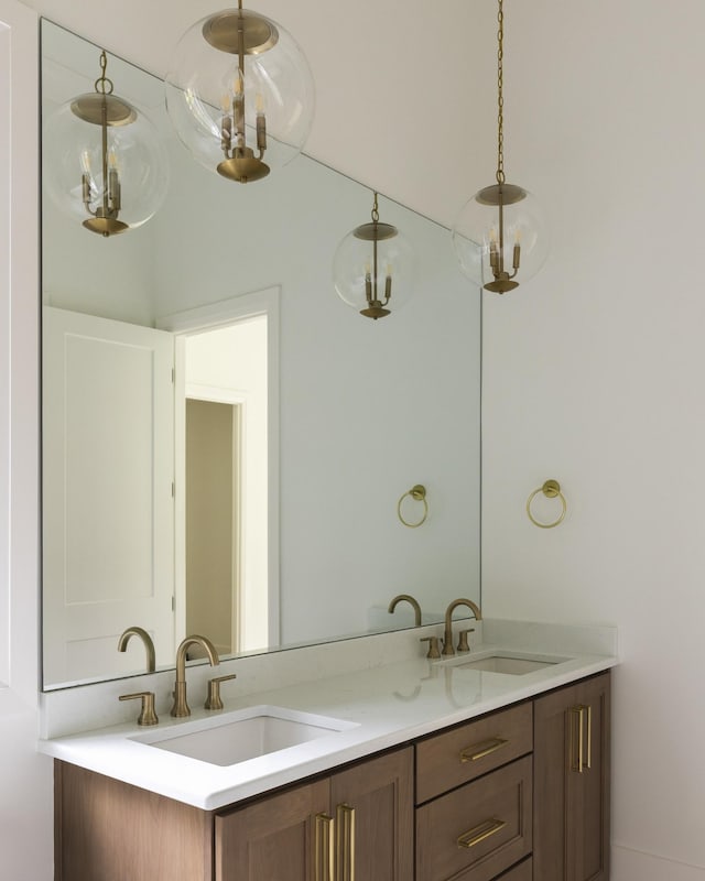 1408 Adams St, Franklin, TN 37064 - bathroom with double vanity