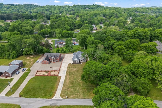 601 Joyce Ave, Lewisburg, TN 37091 - bird's eye view featuring a forest view