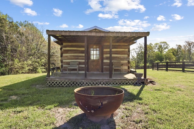 448 Dean Acre Ln, Liberty, TN 37095 - view of outdoor structure featuring fence