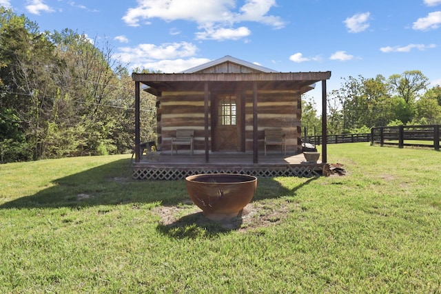448 Dean Acre Ln, Liberty, TN 37095 - view of outbuilding featuring fence