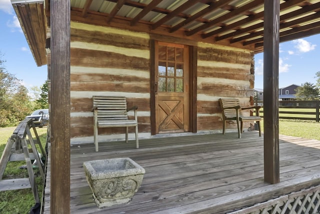 448 Dean Acre Ln, Liberty, TN 37095 - view of deck