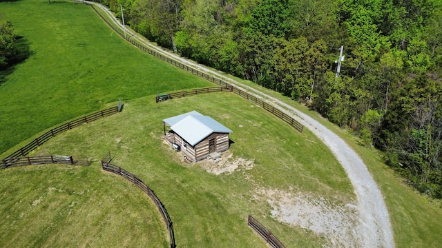 448 Dean Acre Ln, Liberty, TN 37095 - drone / aerial view featuring a rural view