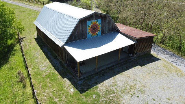 448 Dean Acre Ln, Liberty, TN 37095 - view of outbuilding with fence