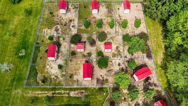 drone / aerial view