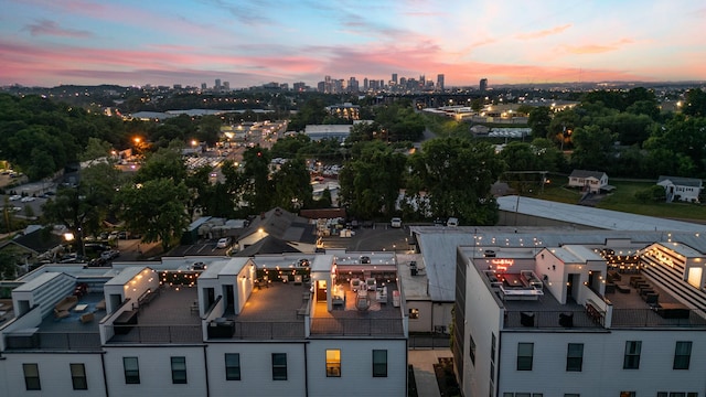 2176 Carson St Unit 5, Nashville, TN 37211 - drone / aerial view with a view of city