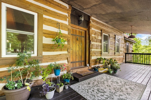 460 Seven Springs Rd, Clarksville, TN 37043 - view of exterior entry with covered porch