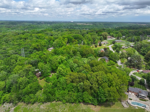 460 Seven Springs Rd, Clarksville, TN 37043 - aerial view featuring a forest view