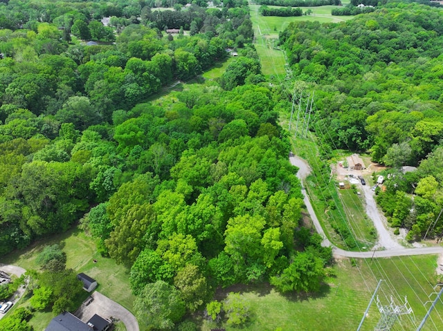 460 Seven Springs Rd, Clarksville, TN 37043 - aerial view featuring a wooded view