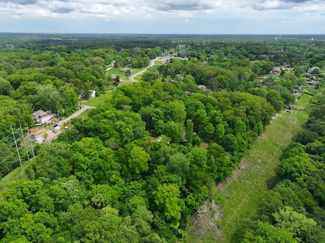 460 Seven Springs Rd, Clarksville, TN 37043 - drone / aerial view with a wooded view