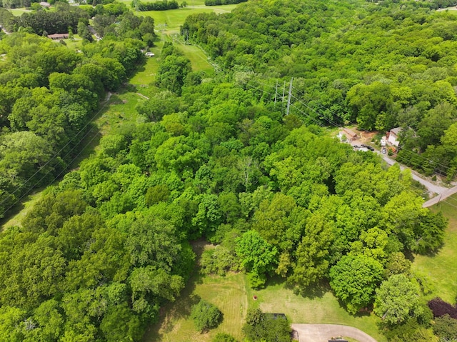 460 Seven Springs Rd, Clarksville, TN 37043 - birds eye view of property with a forest view