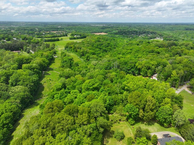 460 Seven Springs Rd, Clarksville, TN 37043 - birds eye view of property with a wooded view