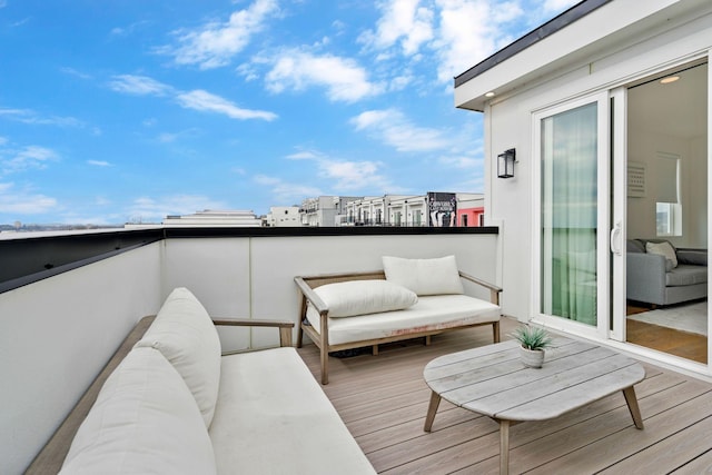 view of deck
