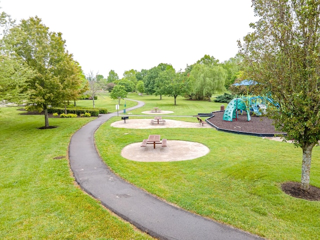 5002 Fox Run S, Spring Hill, TN 37174 - view of community with playground community and a lawn