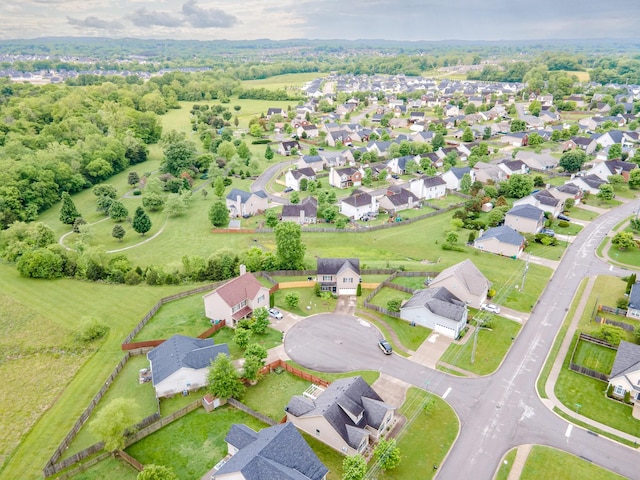5002 Fox Run S, Spring Hill, TN 37174 - birds eye view of property featuring a residential view