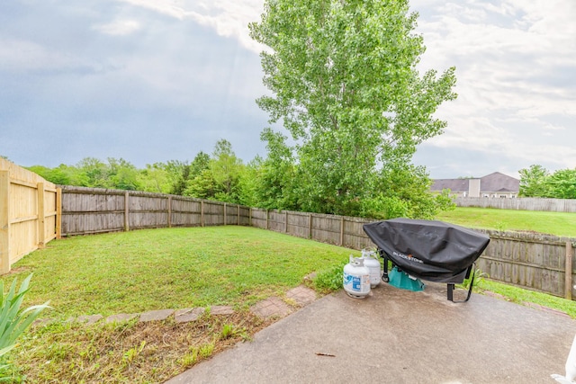 5002 Fox Run S, Spring Hill, TN 37174 - view of yard with a patio area and a fenced backyard