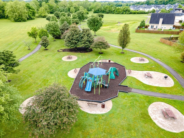 5002 Fox Run S, Spring Hill, TN 37174 - aerial view