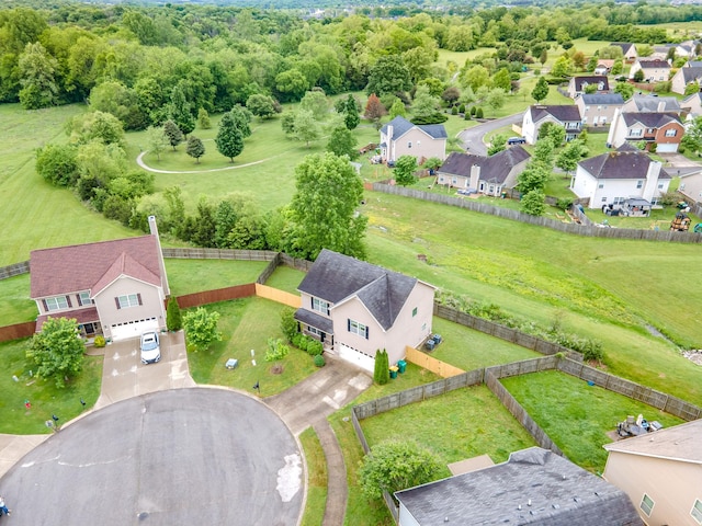 5002 Fox Run S, Spring Hill, TN 37174 - birds eye view of property with a residential view