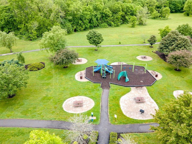5002 Fox Run S, Spring Hill, TN 37174 - bird's eye view