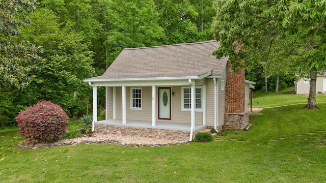 455 No Pone Valley Rd NW, Georgetown, TN 37336 - view of outbuilding with a porch