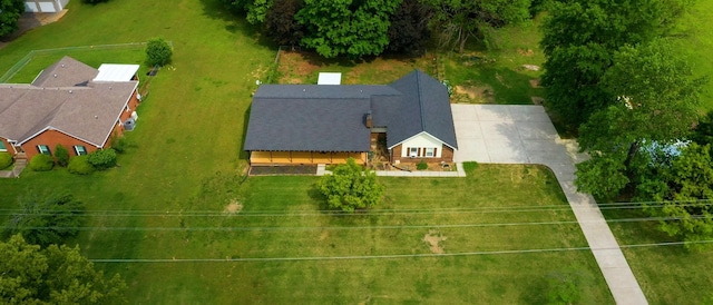 drone / aerial view