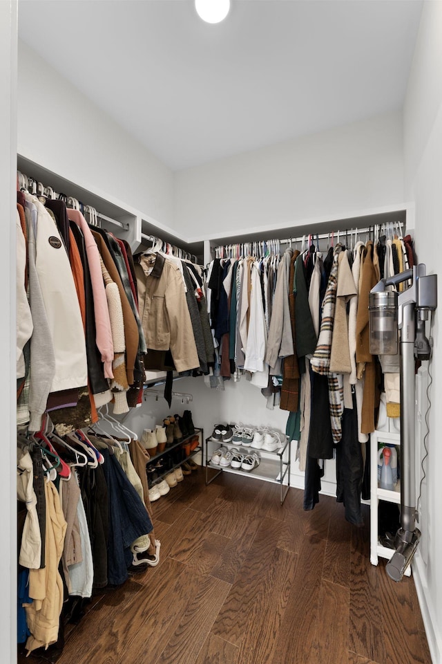 1677 54th Ave N Unit 318, Nashville, TN 37209 - walk in closet featuring wood finished floors