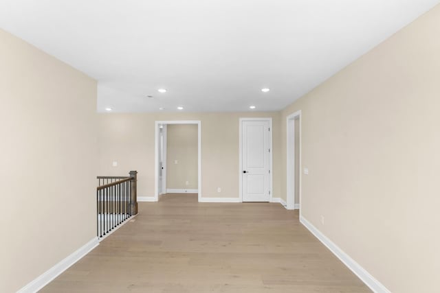 5958 Hunt Valley Dr, Spring Hill, TN 37174 - unfurnished room with recessed lighting and light wood-type flooring