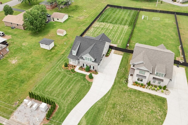 aerial view