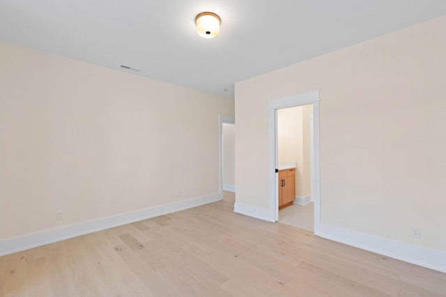 736 Douglas Ave, Nashville, TN 37207 - unfurnished room featuring light wood-style floors, visible vents, and baseboards