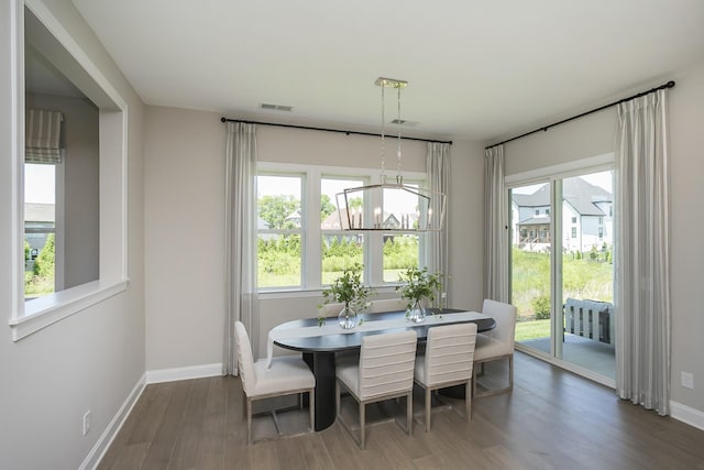 5963 Hunt Valley Dr, Spring Hill, TN 37174 - dining space with wood finished floors and baseboards