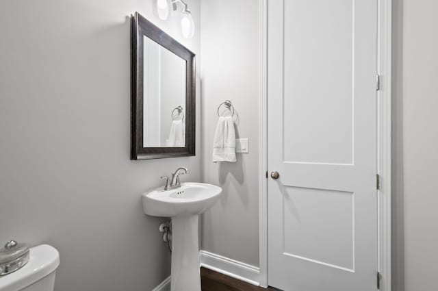2131 Gunwale Mews, Franklin, TN 37064 - bathroom featuring toilet and baseboards