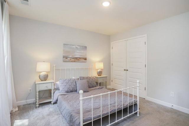 2804 Sonoma Way, Columbia, TN 38401 - carpeted bedroom featuring a closet, visible vents, and baseboards