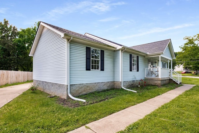 5000 Trailwater Dr, Antioch, TN 37013 - view of side of home featuring a porch and roof with shingles